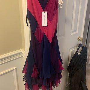 Diane Von Furstenburg Kaleida Slip Dress